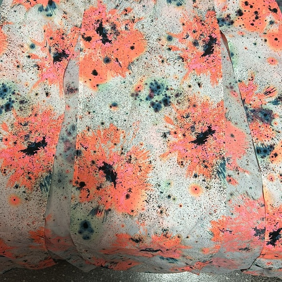 Hurley Simone Dress. Paint splatter, firework pattern. - Picture 5 of 5